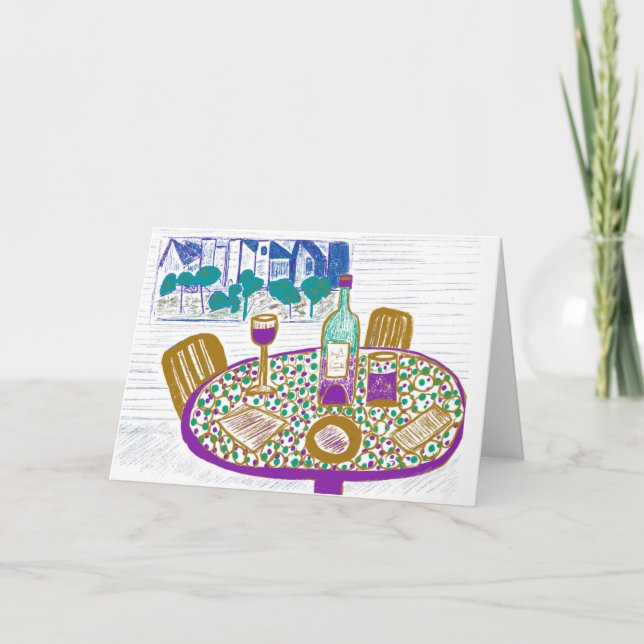 Carte Chambre avec vue (Devant)