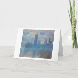 Carte Chambres du Parlement (Londres), Monet