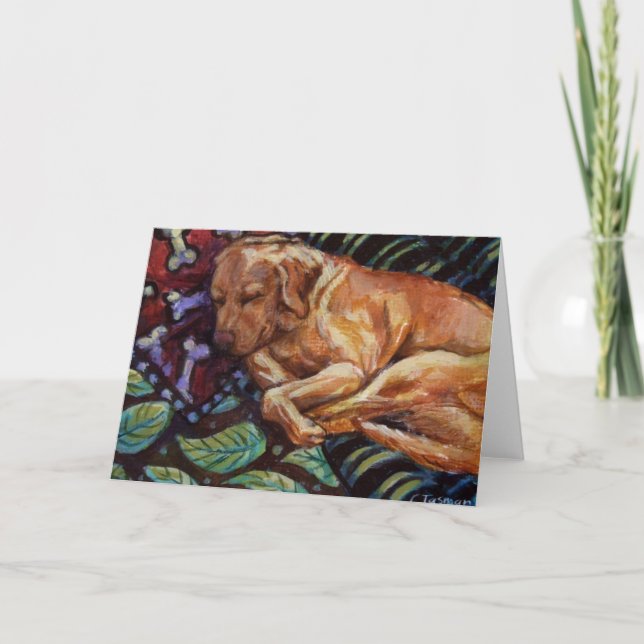 Carte Chamois Sleeps (Devant)