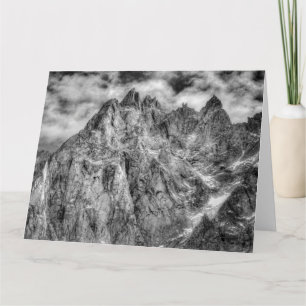 Carte Chamonix des Alpes françaises