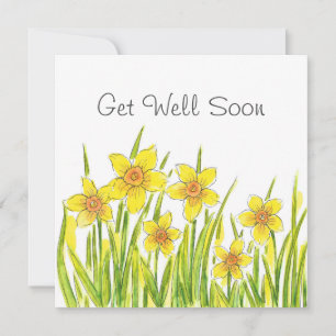 Carte Champ de jonquilles