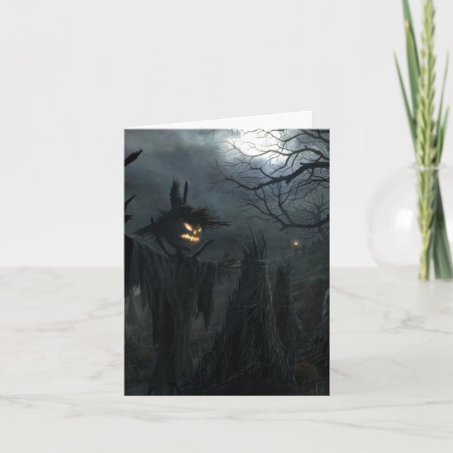 Carte Champ de mort d'Halloween (Devant)