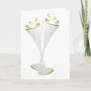 Carte Champagne Flutes