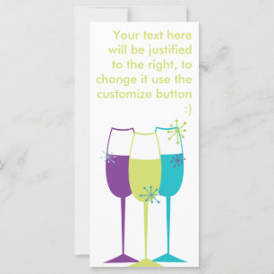 Carte Champagne Snazzy