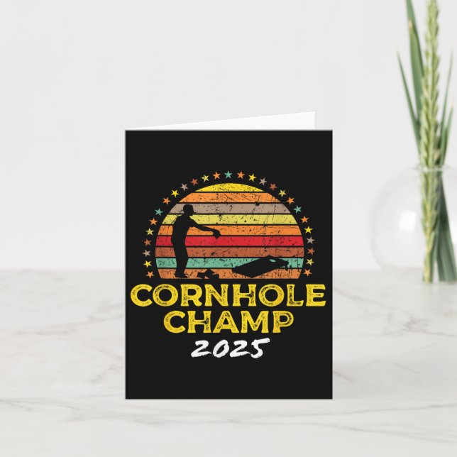 Carte Champion de Cornhole 2025, Tournoi de Cornouailles (Devant)