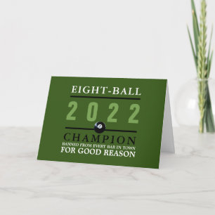 Carte Champion de huit balles