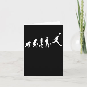 Carte Champion de l'évolution du basketball Joueur de ba