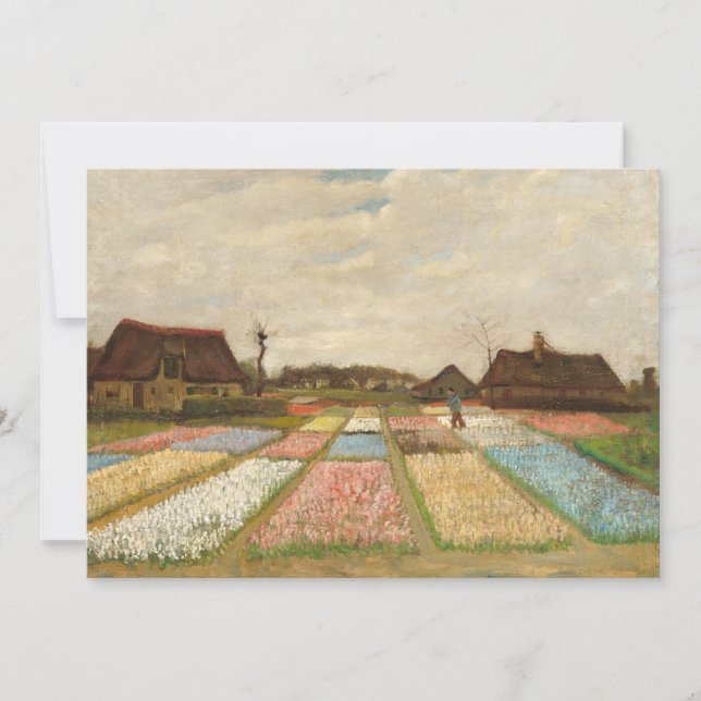 Carte Champs de bulles | Vincent van Gogh (Devant)