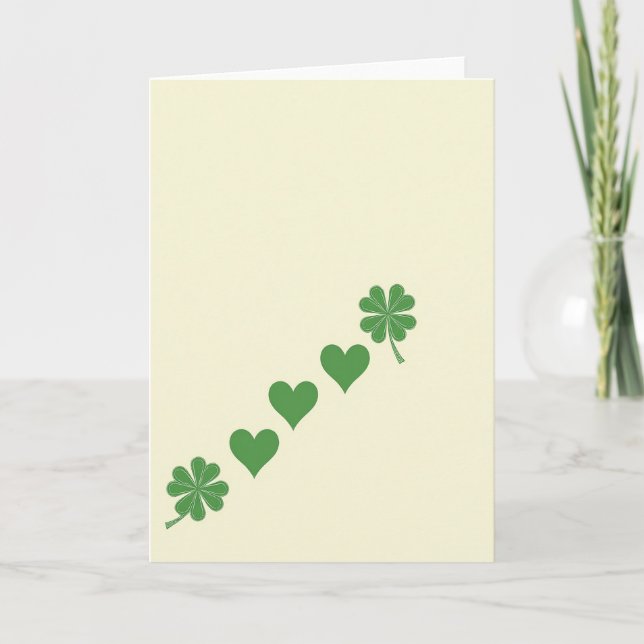 Carte Chance Cœurs Verts (Devant)