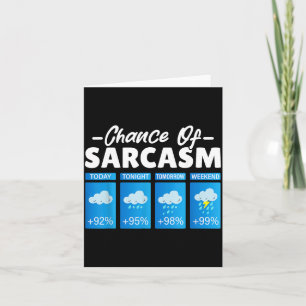 Carte Chance Drôle De Sarcasme Humour Hommes Drôles Sarc
