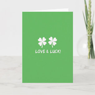 Carte Chance et Amour Trèfle