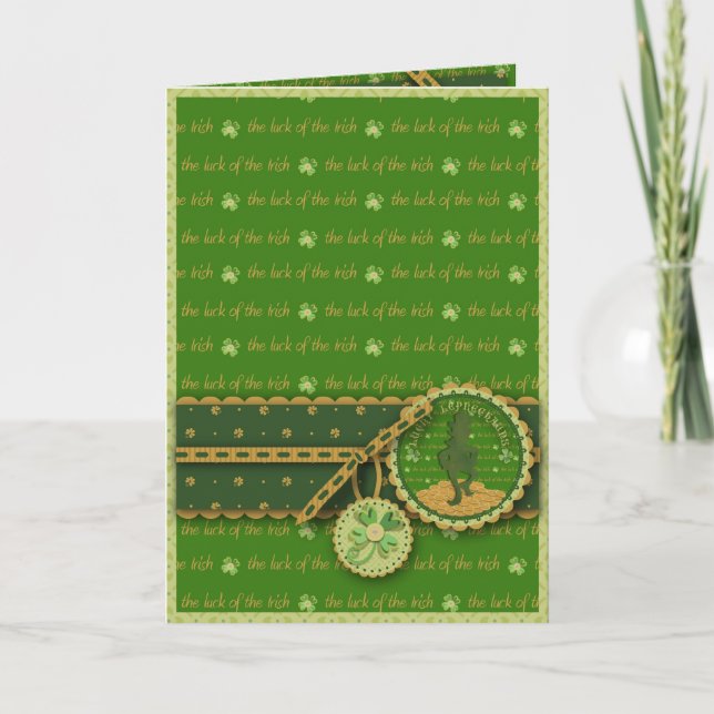 Carte chanceuse de lutin (Devant)