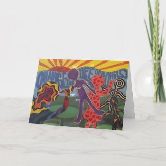 Carte Changez la vie d'un enfant