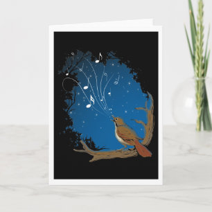 Carte Chanson nocturne