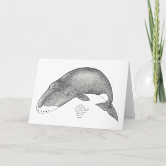 Carte chansons de baleine