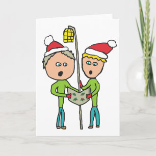 Carte Chant de Noël