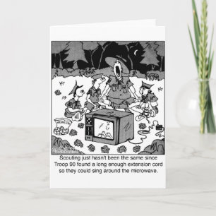 Carte Chanter autour du micro-ondes