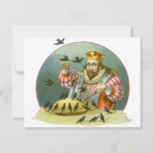 Carte Chantez une chanson de six pence, Comptine de nurs