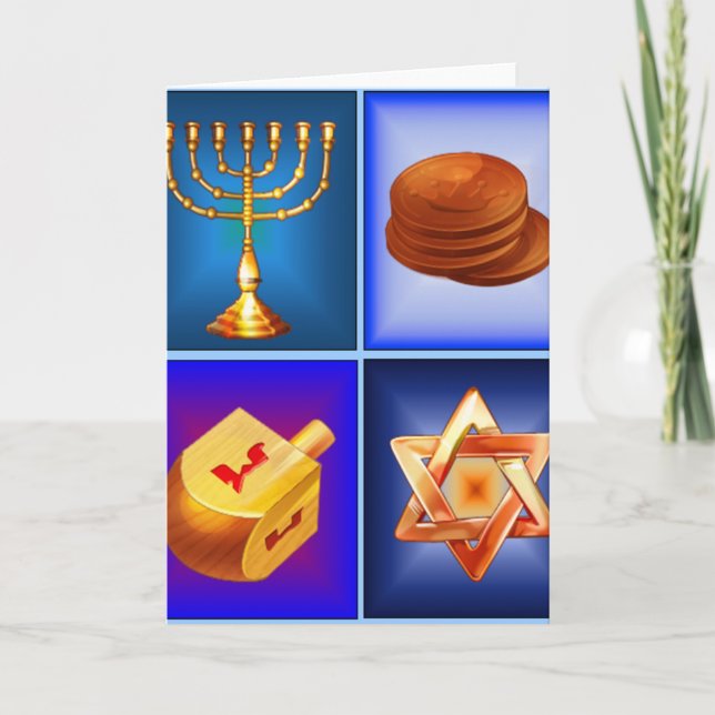 Carte Chanukah (Devant)