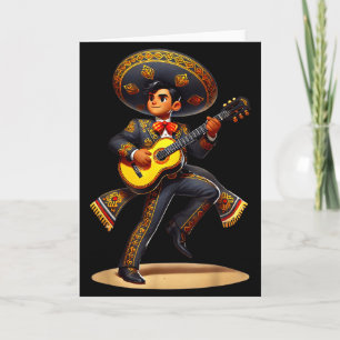 Carte Chapeau de Mariachi drôle Cinco De Mayo Hommes de