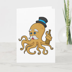 Carte Chapeau de Monsieur Pieuvre