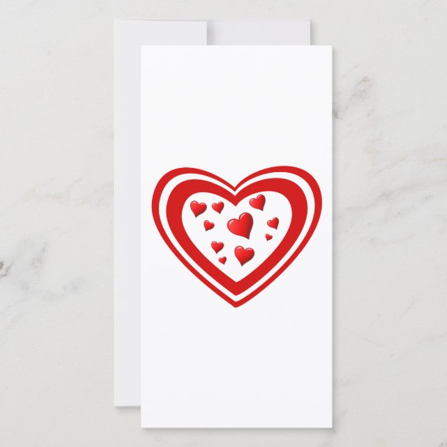 Carte Chapeau plein d'amour (Devant)