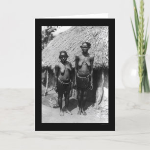 Carte Chapeau soudanais de Nubian 1920