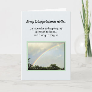 Carte Chaque Déception Se Déroule...