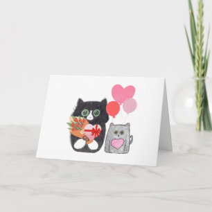 Carte Chaque jour est la fête à Meowmy