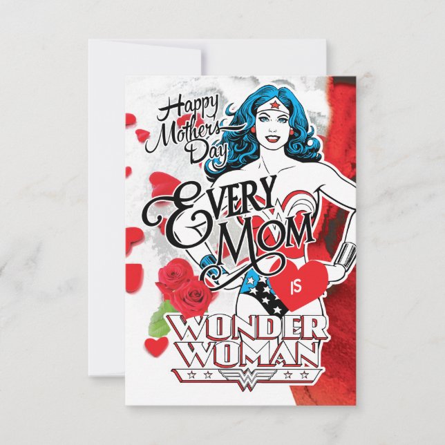 Carte Chaque Maman Est Une Femme Merveilleuse (Devant)