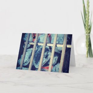 Carte "Charcoal Grill" Get Well Card