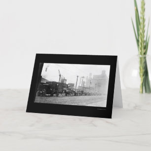 Carte Chariots de charbon Chicago, IL 1909