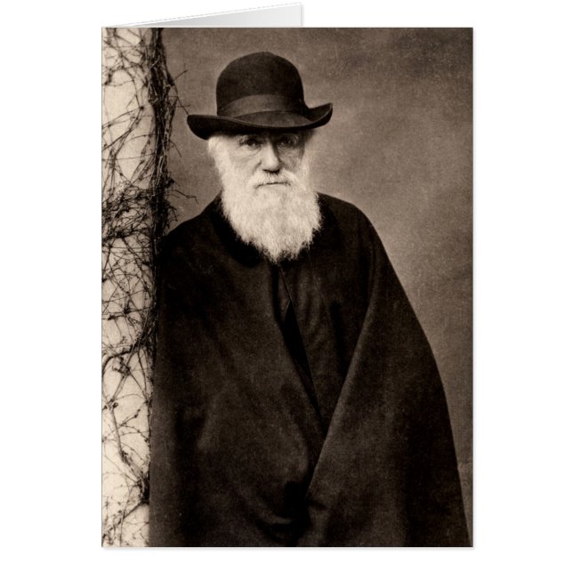 Carte Charles Darwin (Devant)