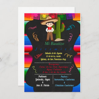 CARTE CHARRO BAUTIZO