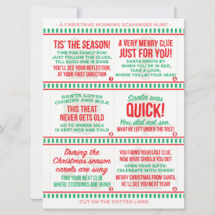 Carte Chasse aux cavaliers du matin de Noël