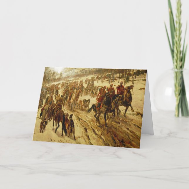 Carte Chasse russe royale (Devant)