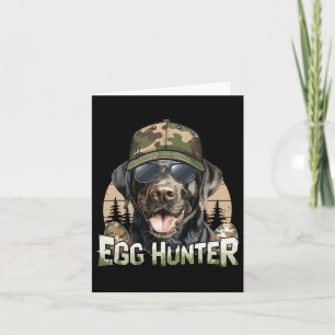Carte Chasseur d'oeufs Casquette de Camo Black Labrador