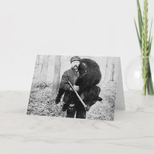 Carte Chasseur d'ours, 1909