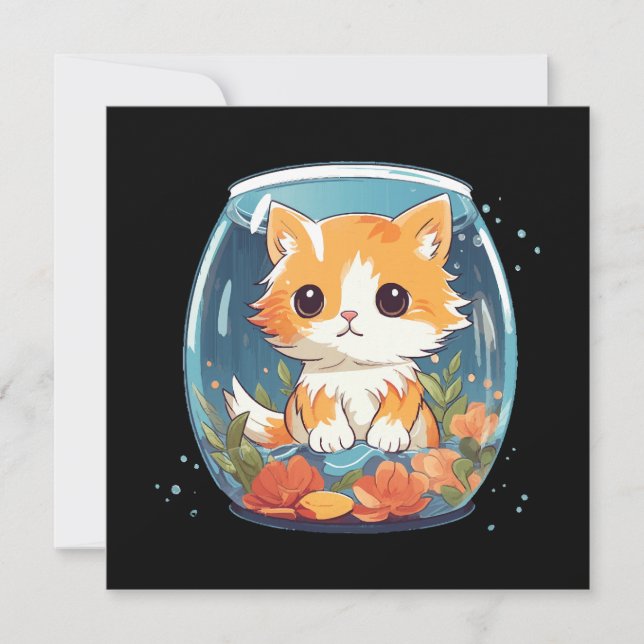 Carte Chat coupable (Devant)