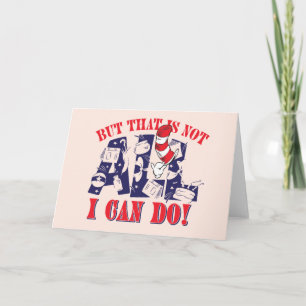 Carte Chat dans le Casquette   Mais Je Ne Peux Pas Faire