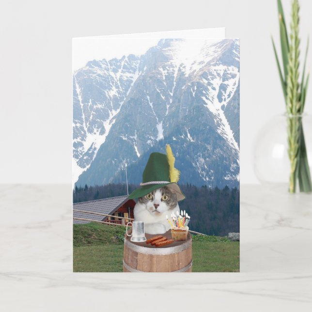 Carte Chat de Customizable (Devant)