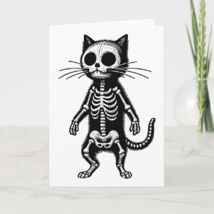 Carte Chat de méditation Yoga Pose Animal relaxant