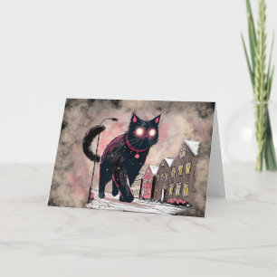 Carte Chat de Noël islandais Yule