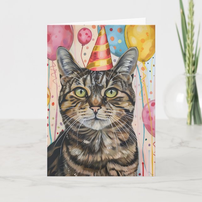 Carte Chat de partie (Devant)