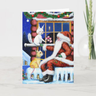 Carte Chat d'inspiration vintage