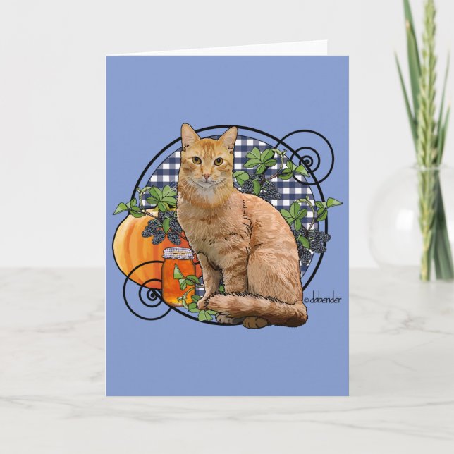Carte Chat Marmalade (Devant)
