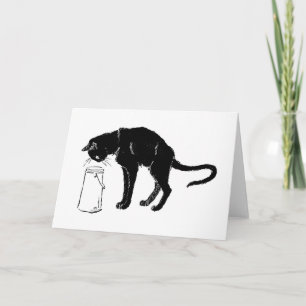 Carte Chat noir, Alexandre Steinlen