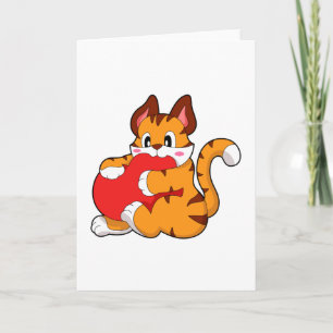Carte Chat tigre à l'amour avec coeur.PNG