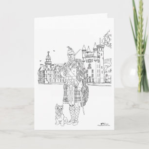 Carte Château de Balmoral Écosse