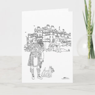 Carte Château de Culzean Ecosse